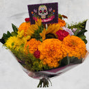 Ramo Cempasúchil, margaritas, girasoles y clavellina- Mixquic