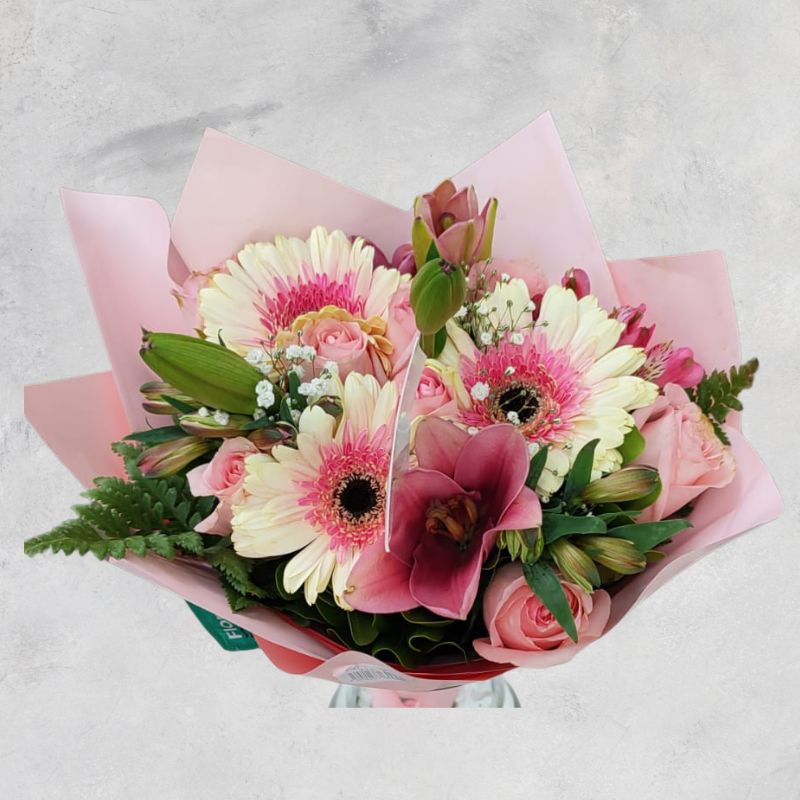 Ramo de lilis, rosas y gerberas - Alma