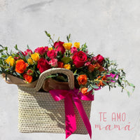 Canasta Rosas y MiniRosas - Armonia