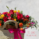 Canasta Rosas y MiniRosas - Armonia