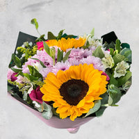 Ramo Girasoles, Margaritas y Rosas - Victoria