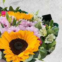 Ramo Girasoles, Margaritas y Rosas - Victoria